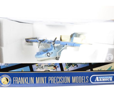 Franklin Mint Armour Collection, a boxed 1:48 scale model, B11F041, US PBY Catalina Flying Boat, E, Box F 