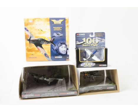 Corgi Aircraft Models, a boxed group, some limited edition, comprising Aviation Archive WWII aircraft, AA36203 Gloster Gladia