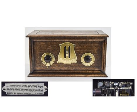 K B Brandes III 3 Valve Radio c1927