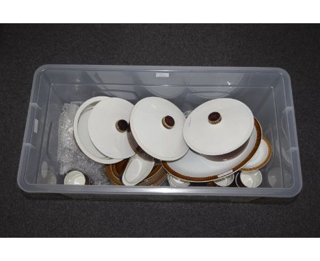 Poole Pottery Part Dinner Service Comprising Tureens, Plates, Cups, Saucers etc