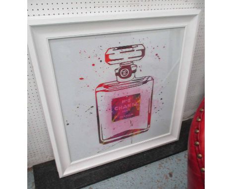 FASHION HOUSE PRINTS, a pair, framed and glazed, 85cm x 85cm. (2)