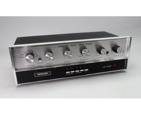 Amcron IC 150 Integrated Circuit Stereo Console, serial no. IC 14238.