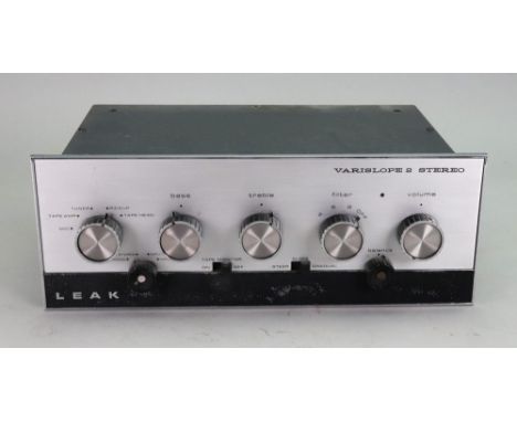 Leak Varislope 2 stereo power amplifier.