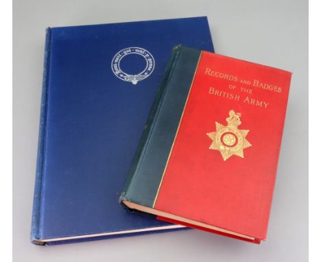 JOCELYN (Captain Arthur) Awards of Honour, 1956, blue cloth and CHICHESTER (Henry Manners), The Records and Badges of The Bri