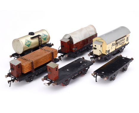 Konv. Fleischmann Güterwagen, LS, tw besch. und NV, Z 3
