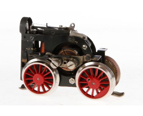 Märklin Motor für R 66/12900 oder 12910, Spur 0, elektr., mit neuen Rädern, als Ersatzteil