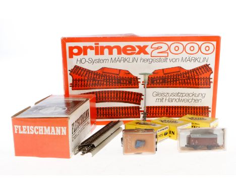 Konv. Eisenbahnzubehör, meist Spur H0, darunter Märklin, Fleischmann, Primex, etc., Z 3