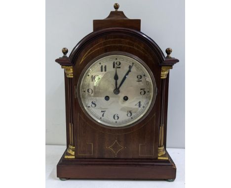 An early 20th century Regency style mahogany 8 day mantle clock with count wheel strike and a single gongLocation:If there is