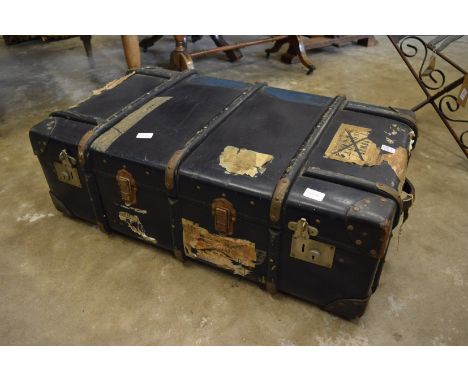An old trunk.