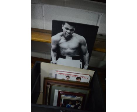 Sporting memorabilia.