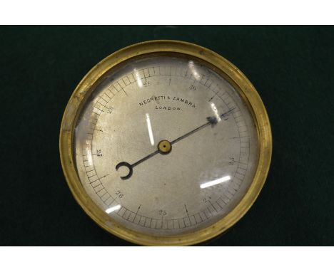 A Negretti &amp; Zambra barometer.