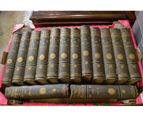 The National Encyclopedia, 14 volumes, The Gardeners Assistant, six volumes and various other books.