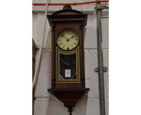 A small Vienna style wall clock.