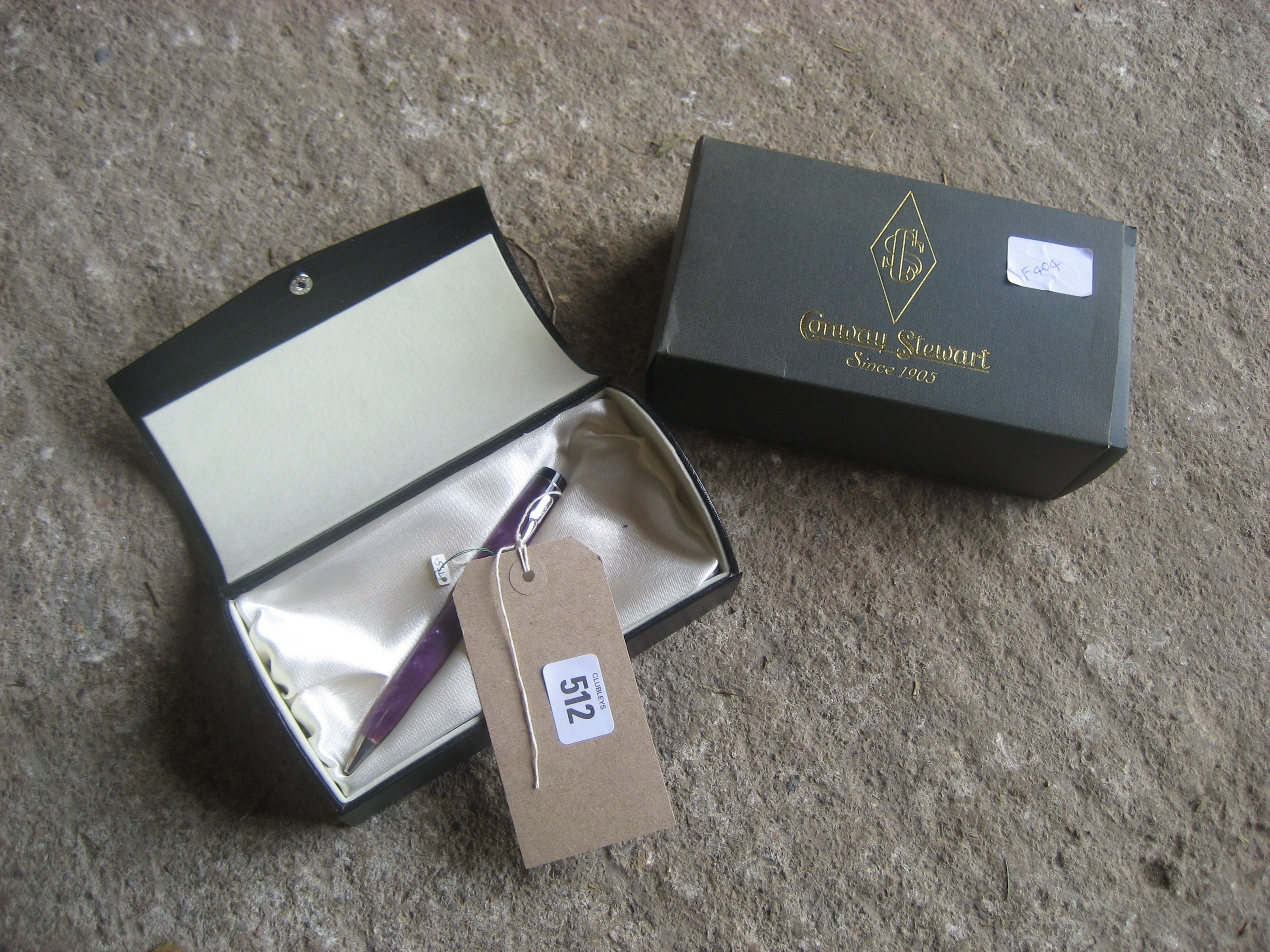 A boxed Conway Stewart ballpoint pen. Original RRP £175.