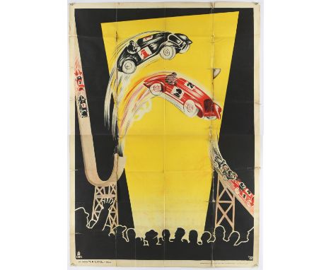 La Lito - Vintage advertising poster, folded, 40 x 54 inches.  Provenance: From the W. E. Berry collection. 