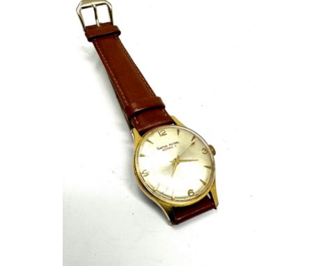 Vintage Smiths Astral National 17 gents wristwatch the watch is ticking 