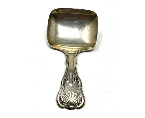 Georgian silver tea caddy spoon 