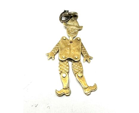 14ct gold puppet charm (1.4g) 