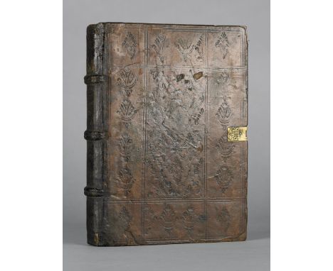 Bruno von Würzburg. Psalterium latinum. 173 nn., 1 w. Bl. 2 Spalten, teils Text von Kommentar umflossen. 44-54 Zeilen. Got. T