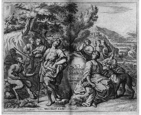 -- Sammelband mit drei unbekannten Varianten-- Hofmann von Hofmannswaldau, Christian. Deutsche Übersetzungen und Gedichte. 10