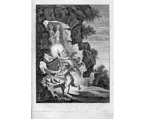 Longus. Les amours pastorales de Daphnis et Chloé. Translatées en François par J. Amyot. 2 Bl., 176 S. Mit Kupfertitel und 28