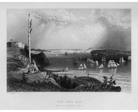 Willis, Nathaniel Parker. America in Bildern. Nach der Natur gezeichnet von W. H. Bartlett. Deutsch bearbeitet von J. v. Horn