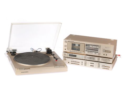A Marantz Component Hi-Fi System, to include a ST430L Digital Synthesised Tuner, with antenna, a PM230 Stereo Amplifier, a SD