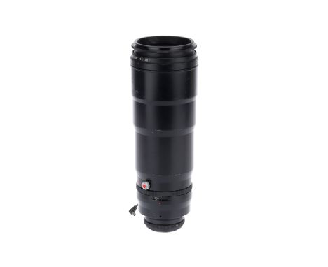 A Krasnogorsk Tair-3C f/4.5 300mm Lens, black, serial number 821207, barrel F-G, some paint wear, optics G, light dust and ha