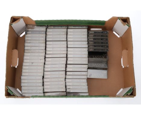 A Selection of Scotch Classic C-90 / C-60 Cassette Tapes, still sealed, untested, approx. 70 cassette tapes,