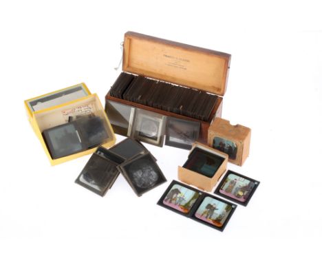 Astronomy An educational box of lantern slides all relating to astronomy. Some real photographs and some engravings showing e