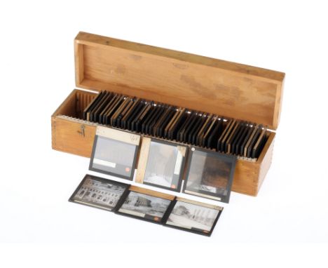 Lantern Slides Box of slides labelled Gaggiotti Boschetto. Scenes of Rome. Good condition.