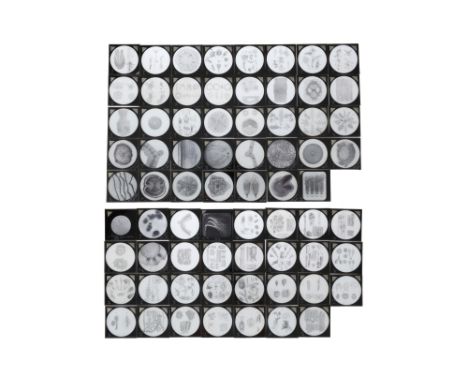 A Collection of Magic Lantern Slides, approx 70off, glass, scientific interest.
