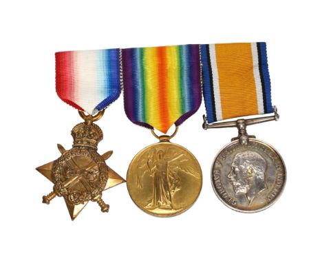 A First World War medal group, to 37552 SJT. R McDonald Royal Artillery 