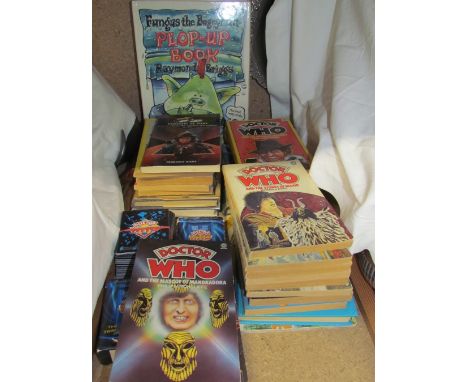 Fergus the bogey man and Doctor Who books etc