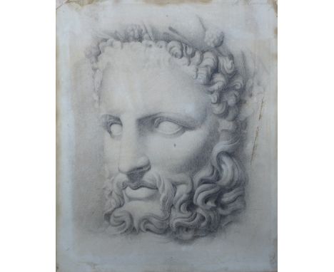 Old Master drawing, indistinctly signed, circa 1790, 33 x 28cm 