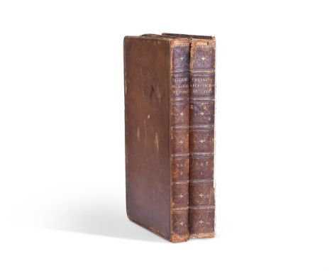 Ɵ&nbspPalladio (Andrea) The Architecture of A. Palladio in Four Books, 4 parts in 2 vol., first edition in English, engraved 