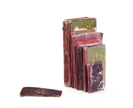 Ɵ&nbspA GROUP OF MIDDLE EASTERN WORKS Some printed, some manuscript, v.s., v.d    Together with a leather paper weight   Cond
