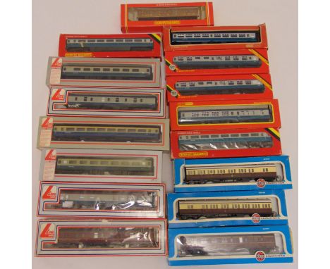 A quantity of OO gauge rolling stock to include Hornby and Lima all in original packaging (16)