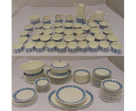 Royal Tuscan Charade dinner, tea and coffee service to include plates, bowls, dishes, platers, cups, saucers, teapot, coffee 