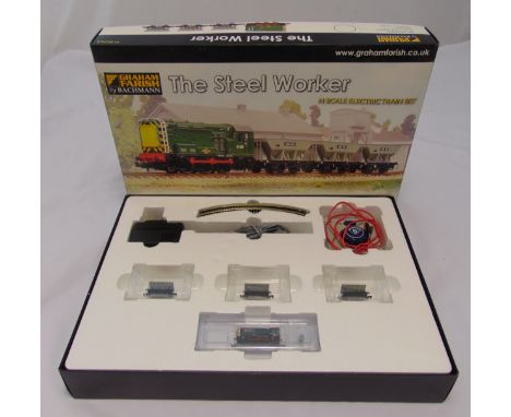 Graham Farish by Bachmann The Steel Worker N gauge train set in original packaging