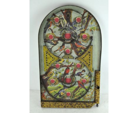 A vintage Lindstrom's "Nesting birds" bagatelle board game, copyright 1934, 61cm long