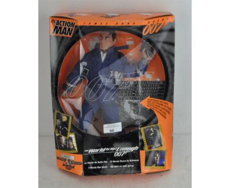 A James Bond Action Man figure from "The world is Not Enough" in original box