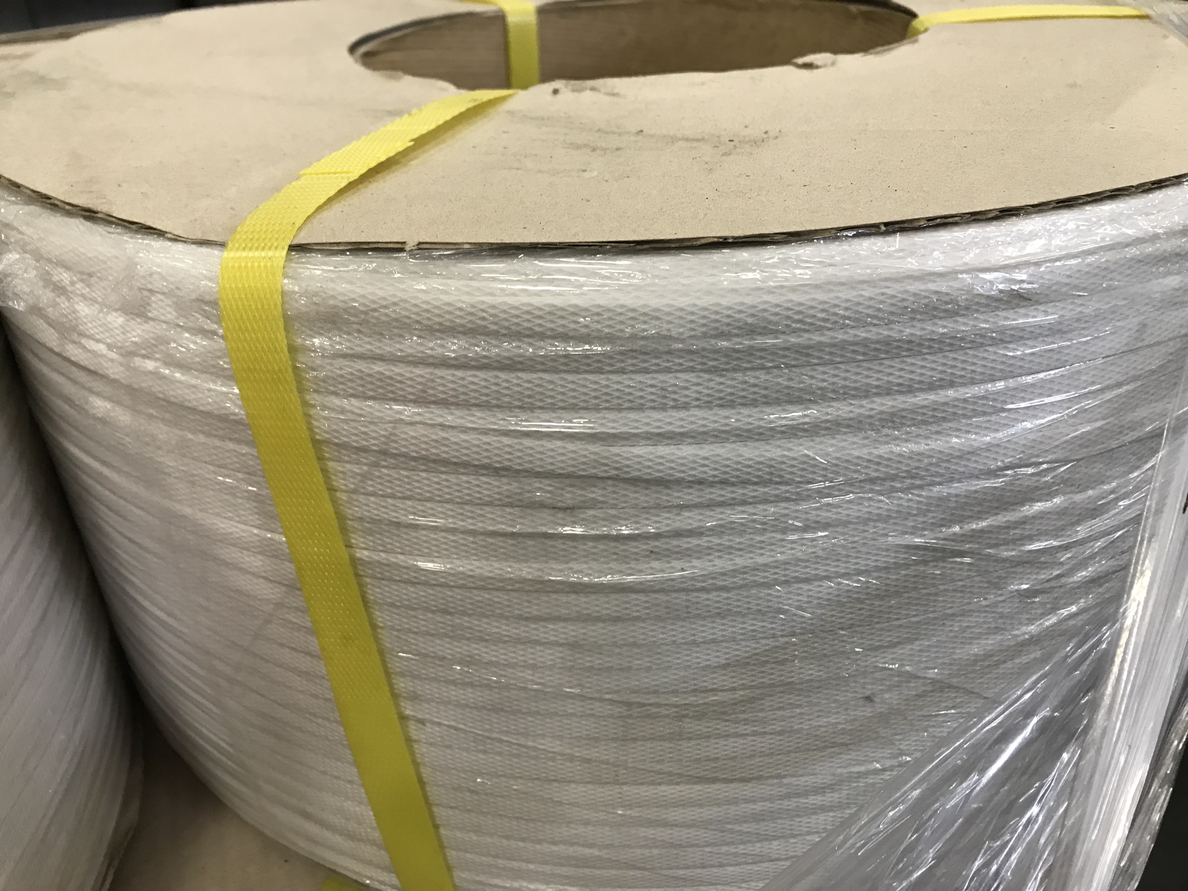 14 ROLLS OF NEW PLASTIC BANDING MATERIAL