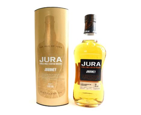 A bottle of Isle of Jura single malt Scotch whisky, Journey, in original box and packaging. 