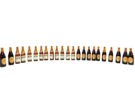 Various Guinness promotional miniature bottles, to include Guinness and Harp Lager, all in original packaging for 36 bottles,