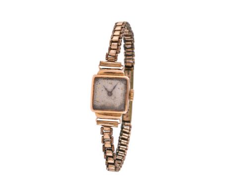 
	
		UNSIGNED
		LADY'S GOLD COLOURED WRIST WATCH, NO. 795 
		&nbsp;
		Movement: Manual wind
		Case: Gold coloured case, snap 