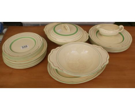 Clarice cliff dinner service