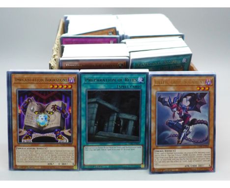800+ First edition Yu-Gi-Oh! cards including rares 