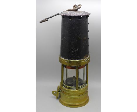 A miner's lamp 
