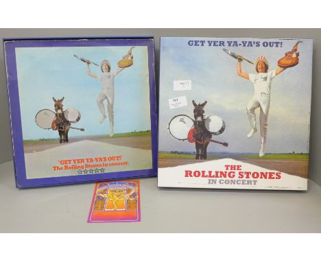 The Rolling Stones In Concert box set, Get Yer Ya-Ya's Out, LP/CD/DVD 